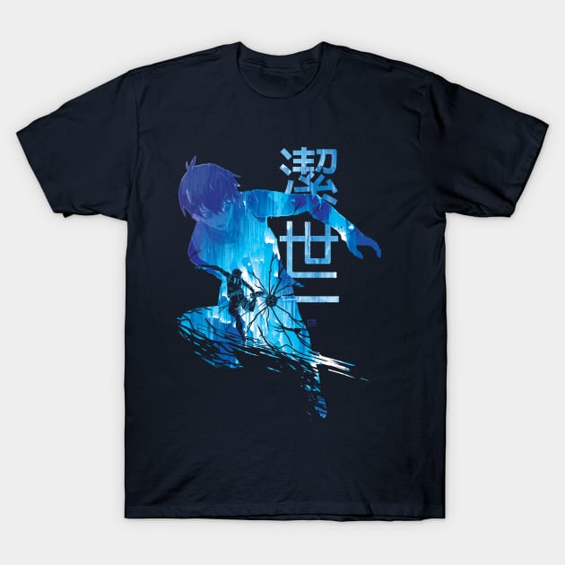 Isagi Awareness: Blue Locke T-Shirt by Vertei